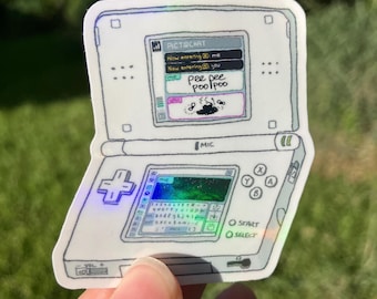 Pictochat Nintendo DS Inspired | Vinyl Sticker