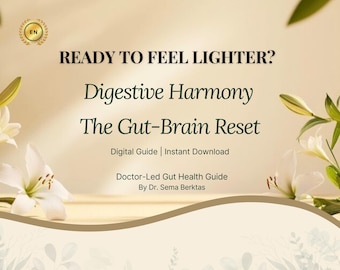 ENGLISH Digestive Harmony | Gut–Brain Reset Ebook | IBS, SIBO & Bloating Relief | Holistic Digestive Health | Mind–Body Healing Guide