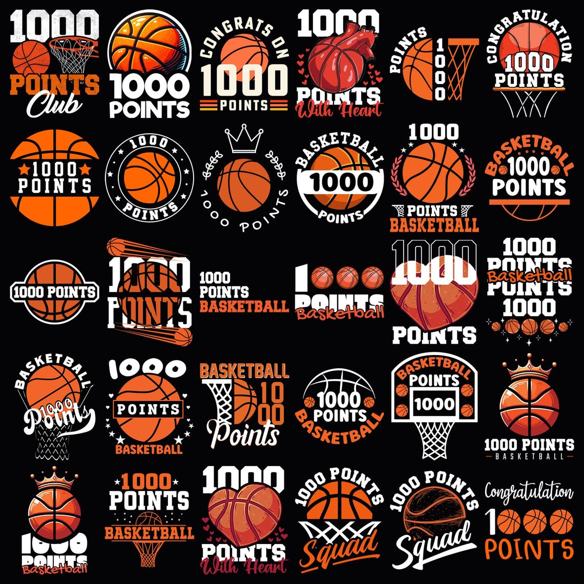 1000 Points Basketball Scorer PNG, Basketball Milestone Shirt PNG ...