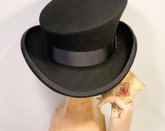Asymmetric Top Hat, Custom Hat, Felt Hat Men, Felt Hat Women 