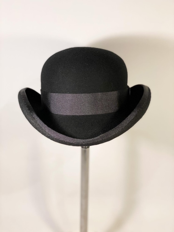 Bowler Black Felt Hat Charley Chaplin Bowler Black Felt Hat Charley Chaplin