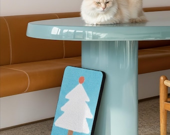 Cat Scratching Post Alternative – Modern Wall-Mounted Sisal Scratch Board for Furniture