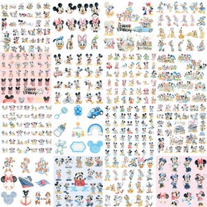 Puede incluir: Una colecci&oacute;n de pegatinas para u&ntilde;as de personajes Disney con Mickey Mouse, Minnie Mouse, Donald, Daisy, Goofy y Pluto en varias poses. La hoja incluye temas de cumplea&ntilde;os, n&uacute;meros, art&iacute;culos de beb&eacute; y motivos n&aacute;uticos a todo color.