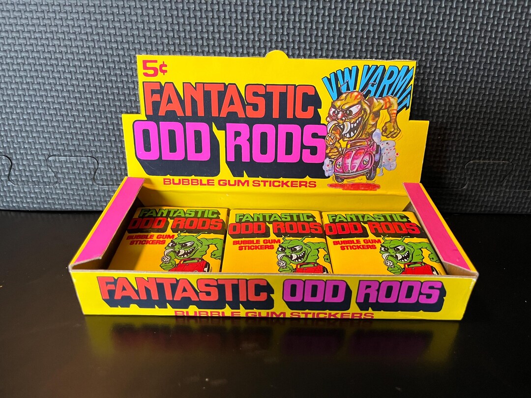 Real Odd Rods 1973 Fantastic Odd Rods - Empty Custom Design Display Box - Etsy