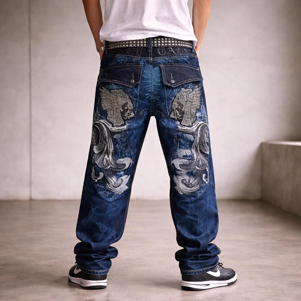 Red monkey jeans - Etsy 日本