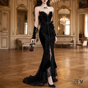 Elegant Gothic Dress
