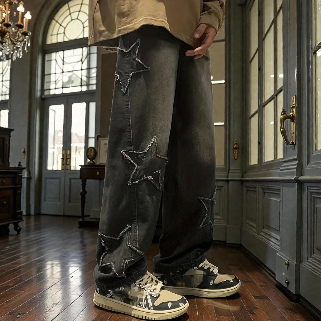 Baggy Y2k Skate Jeans - Etsy