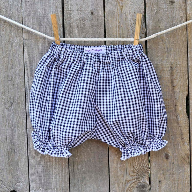 Gingham Baby Bloomers Pink Baby Bloomers Toddler Bloomers Etsy