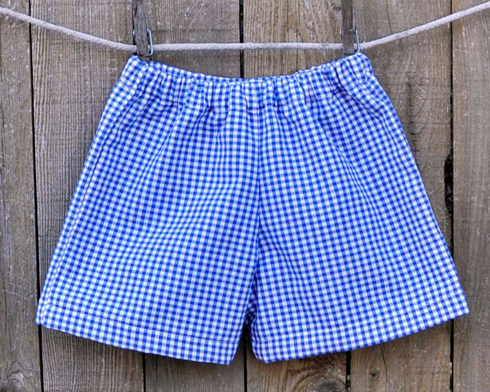 Kids Gingham Shorts Baby and Toddler Checked Shorts or Pants Etsy