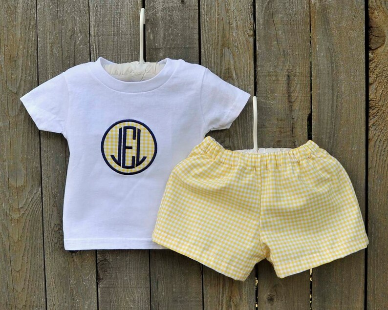 Light Blue Gingham Shorts Baby Boy Gingham Shorts Toddler Etsy