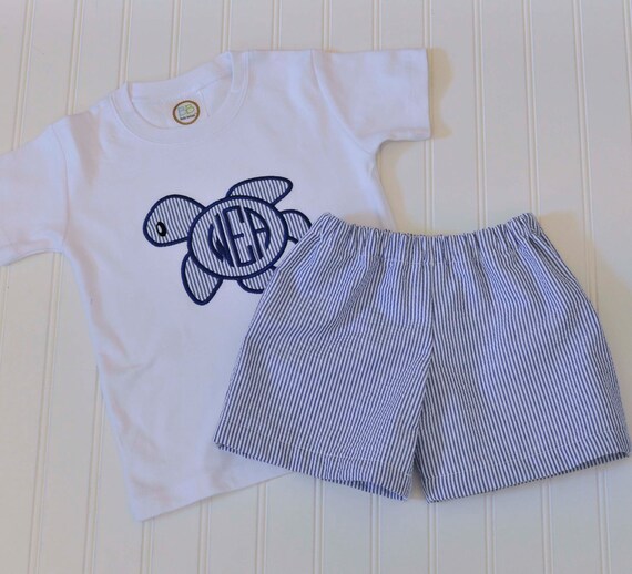 baby seersucker shorts