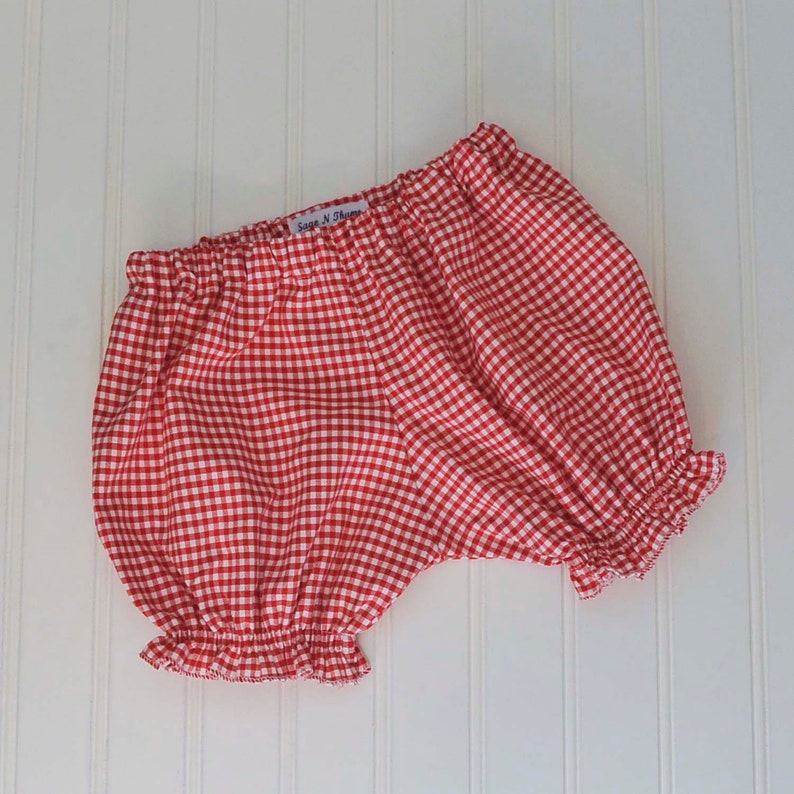 Gingham Baby Bloomers Pink Baby Bloomers Toddler Bloomers Etsy