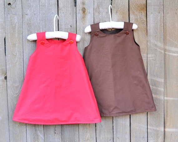 Christmas Jumper Dress, Red Cotton Jon Jon Romper Longalls or Shortall, Can Be Monogrammed with Add On