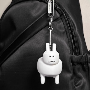 Gubby Keychain Roblox Rabbit Keychain Forsaken