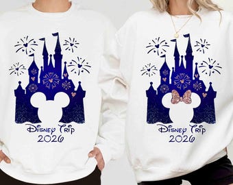 Disney 2026 Shirt, Family Disney Trip Shirts, Disneyworld Outfit, Mickey Minnie Shirt, Disney Vacation Tee, Matching Family Disneyland Shirt