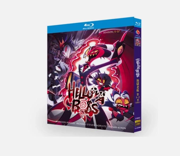 Helluva Boss Season 1-2 2025 3BD All Region New Box Set - Etsy