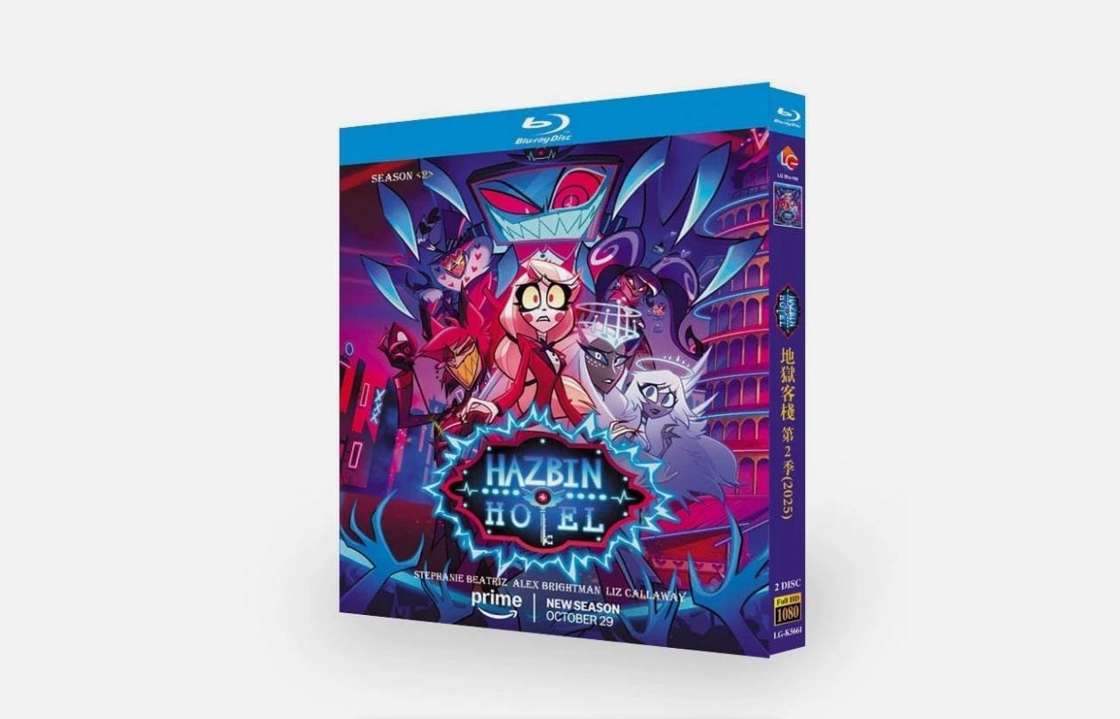 Hazbin Hotel Season 2 (2025)2BD All Region New Box Set - Etsy