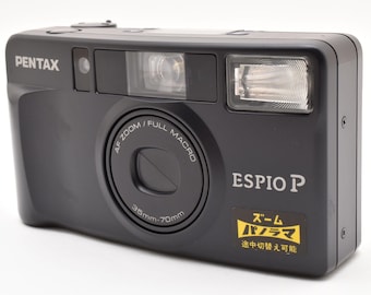 PENTAX ESPIO 120SW II Silver in Box Point & Shoot Film Camera From