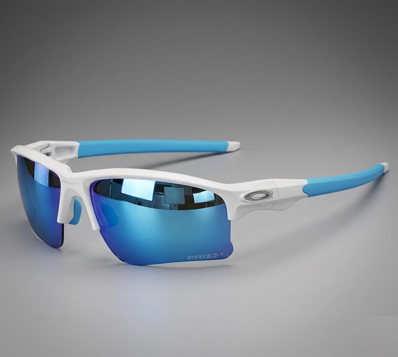 New* Oakley Prizm Flack Sunglasses- 8 colors White Blue