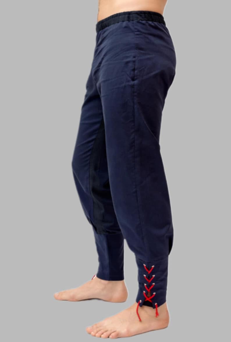 Medieval Pants with Cuffs Pattern • Pirate / Fantasy / LARP Costume /Small Sizes (XS-XL). image 3