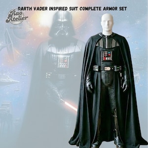 Darth Vader full costume black cape front view