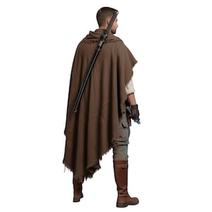 Star Wars Jedi Survivor Warrior Outfit | Hooded Jedi Cosplay Costume