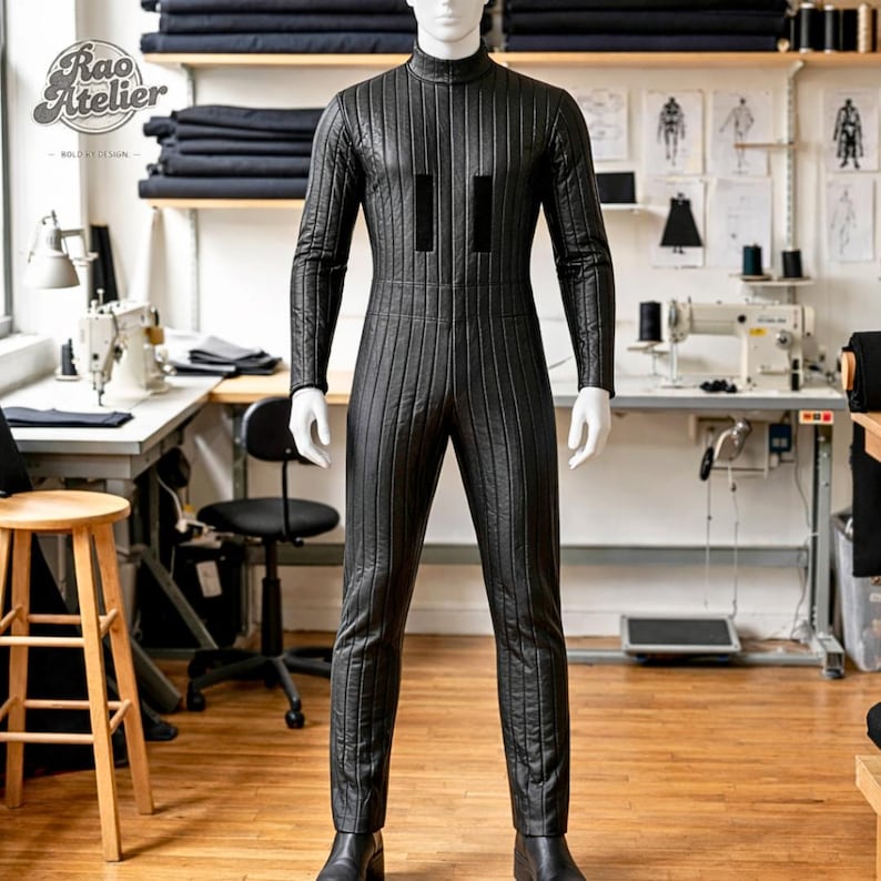 black sith lord outfit with cape and armor chest panel