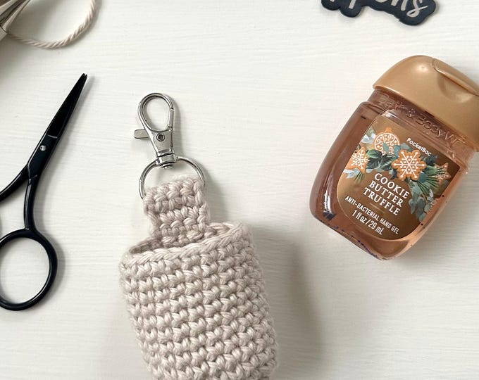 Hand Sanitizer Keychain
