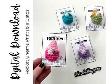 Pocket Gnome Printable Cards