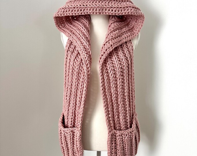 Hooded Pocket Scarf