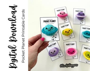 Pocket Planet Printable Cards