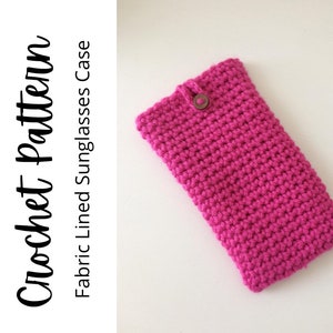 PATTERN Fabric Lined Sunglasses Case