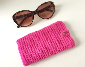 Crocheted Sunglasses Case