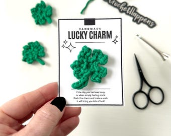 Four-Leaf Clover Lucky Charm - Small St Patrick’s Day Gift