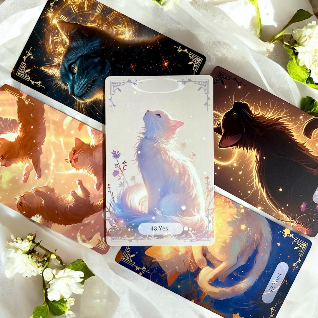 The Cat’s Oracle Sharing the Wisdom of the Universe - Etsy UK