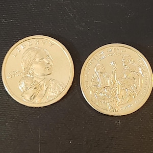 2026 Indiansk Sacajawea 1-dollarmynt från US Mint