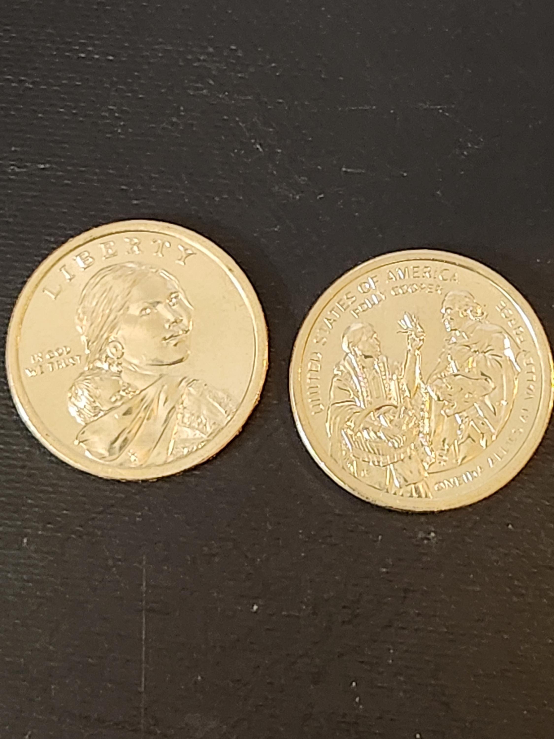 Sacagawea dollar coin - Etsy 日本