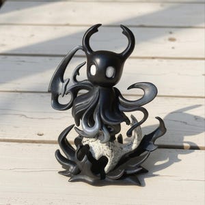 The Shade Hohle Knight inspirierte Figur | Dunkle Minimalistische Sammler Game Art Statue