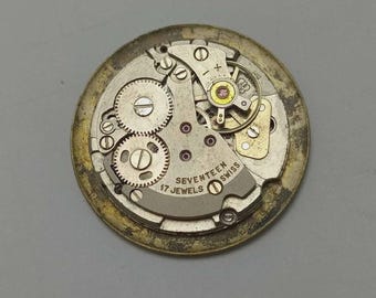 Watch Movement Tressa Lazer Beam AS 1950-51 1802 Vintage Manual Winding