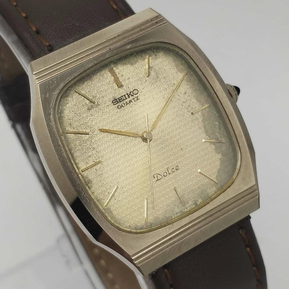 Seiko Dolce 5931-5450 Quartz Vintage Men's Watch Japan Made