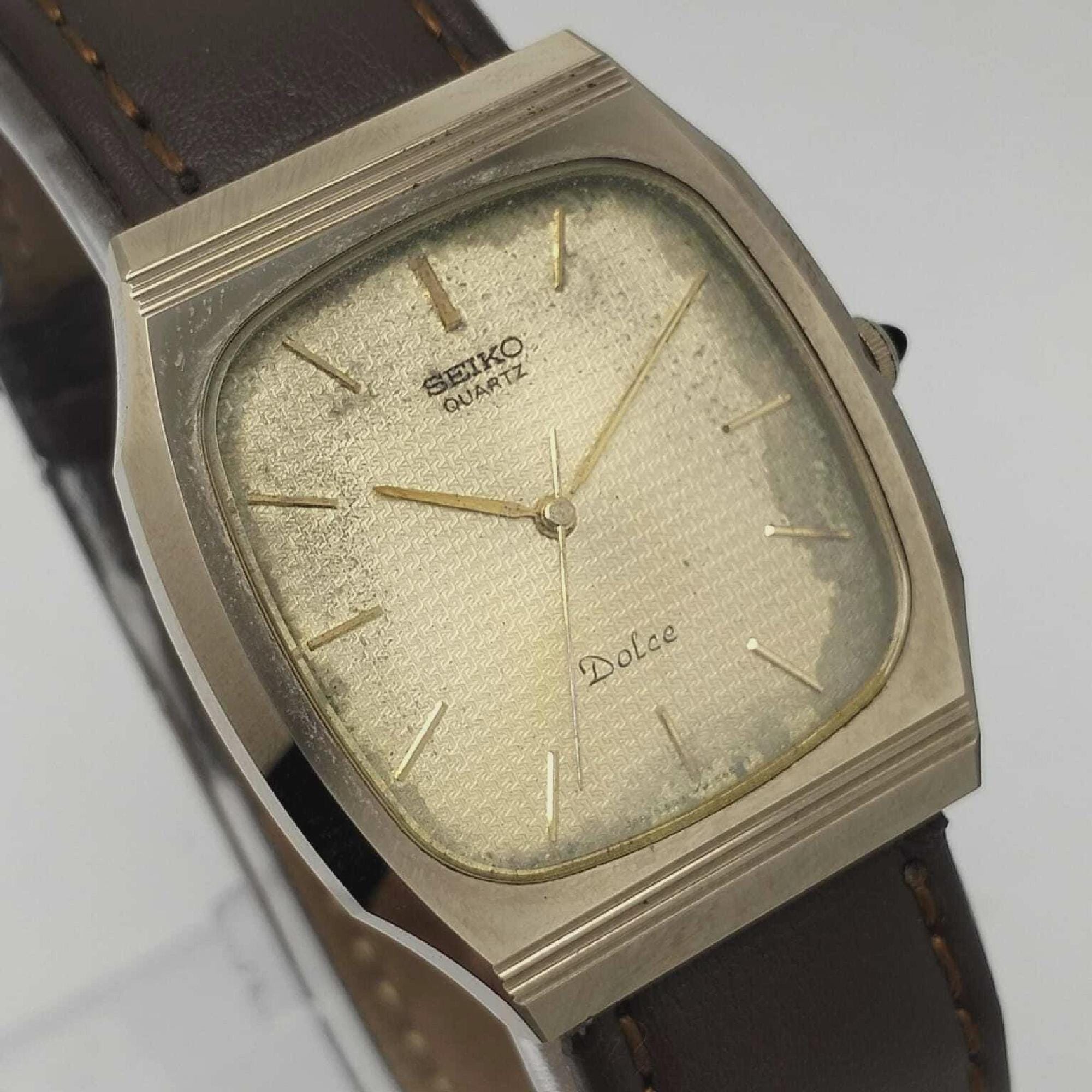 ★1 SEIKO Dolce セイコー ドルチェ　5931-5450 Seiko Dolce 5931-5450 Quartz Vintage Men's Watch Japan Made