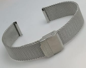 Brighton Joliet Watch Silver Plated Pebbled Mesh Band  display picture 3