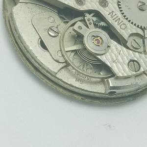 Watch Movement Nino 1802 Manual Winding 1950/51 Vintage Mechanical