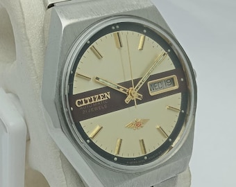 Vintage 1992 Citizen Automatic 8200 Day-date Japanese Men's Wrist