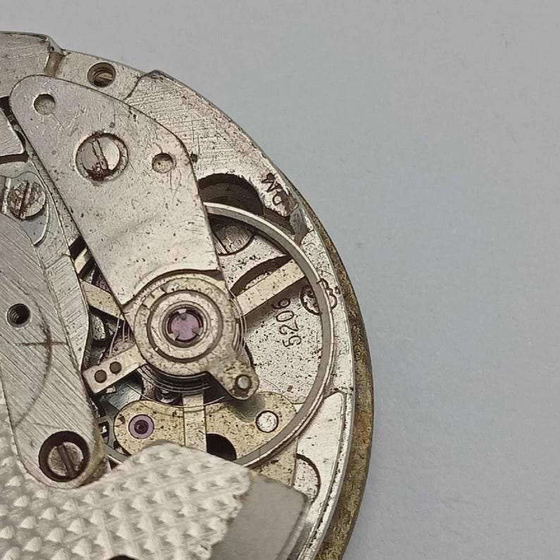 Omax Automatic Cal.5206 Vintage Watch Movement Repair Parts Collectible