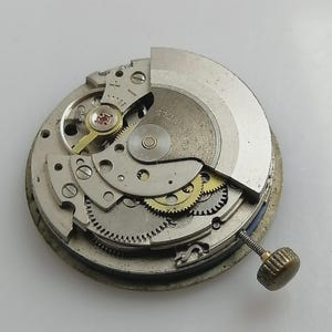 RICOH 7526/A Automatic Watch Movement – For Parts, Repair or Restoration