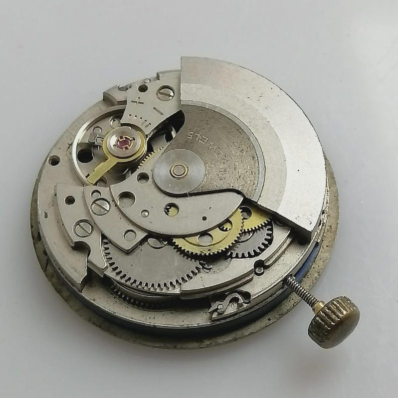 RICOH 7526/A Automatic Watch Movement – For Parts, Repair or Restoration