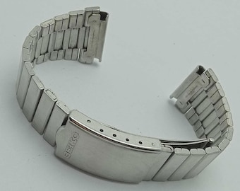 19mm Stainless Steel Watch Bracelet vintage seiko band