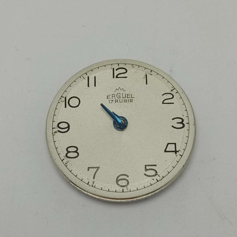 Erguel Cal.380 Manual Winding Vintage Watch Movement For Parts Switzerland