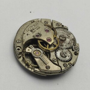 Roamer Cal.371 Manual Winding Vintage Watch Movement for Parts Repair